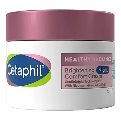 Cetaphil Night Cream, 50g, Healthy Radiance Face Brightening Moisturiser For Hyperpigmentation, 