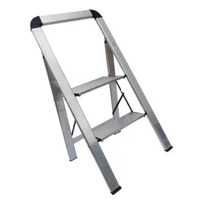 Aluminium Folding Step Stool 150KG (Non Slip Lightweight Ladder)