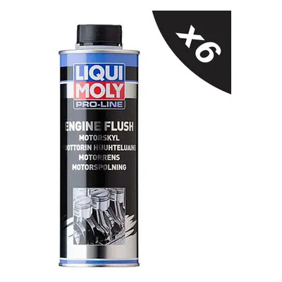 Liqui Moly Pro-Line Professional Engine Flush Petrol & Diesel Cleaner 6x500ml