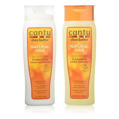 Cantu Shea Butter for Natural Hair Double Combo Shampoo and Conditioner