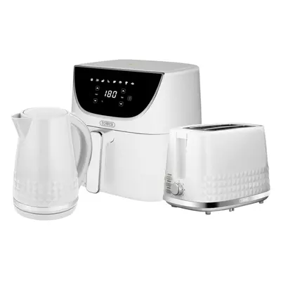 Tower Cavaletto EEJB251 Air Fryer, Kettle, Toaster Bundle - White