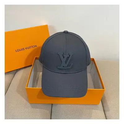 (Grey) Men's baseball cap, LOUIS VUITTON baseball cap.