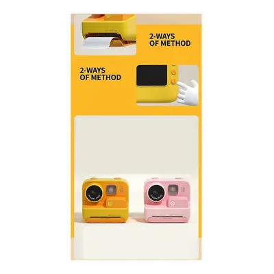 Instant Print Camera for Kids, 2.4 Inch Screen Camera with Print Paper,1080P Instant Camera Birt