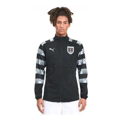 PUMA Mens International Soccer STADIUM JACKET Austria Puma Black