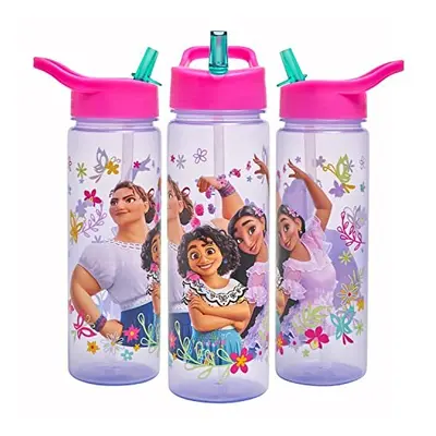 Encanto Water Bottle Flip Up Straw 600ml â Official Disney Merchandise by Polar Gear â Kids 