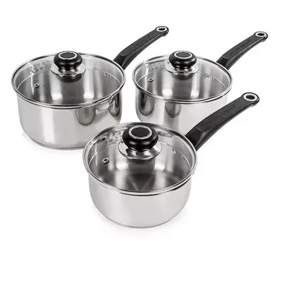 Morphy Richards Piece Pan Set - Stainless Steel - Induction Equip Range