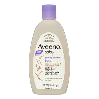 Aveeno Baby Calming Comfort Bath with Relaxing Lavender & Vanilla Scents, Hypoallergenic & Tear-