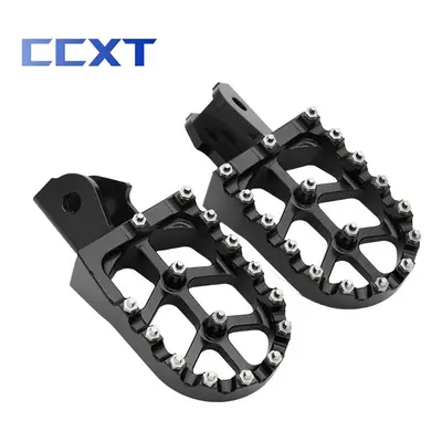 (Black) Electric Bike CNC Foot Pegs Rest Footpegs Foot Pegs Bracket For Sur-Ron Sur Ron Surron L