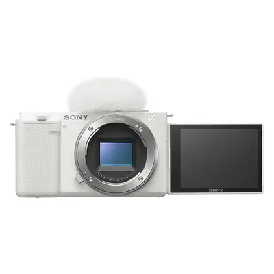 Sony ZV-E10 Mirrorless Camera Body (ILCZV-E10) (White)