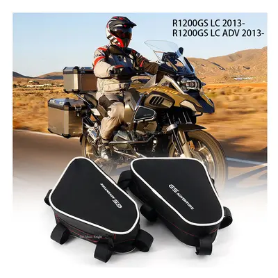 For BMW GS adventure R GS R1200GS LC ADV - Motorcycle Frame Crash Bars Waterproof Bag Bumper Pla