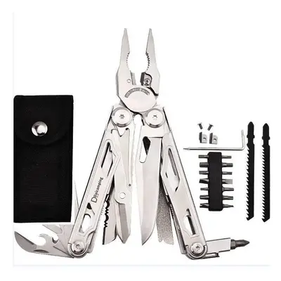 (DL30 full set silver) Daicamping DL30 Replaceable Parts Multitools Hand Tools Multi-tool Foldin