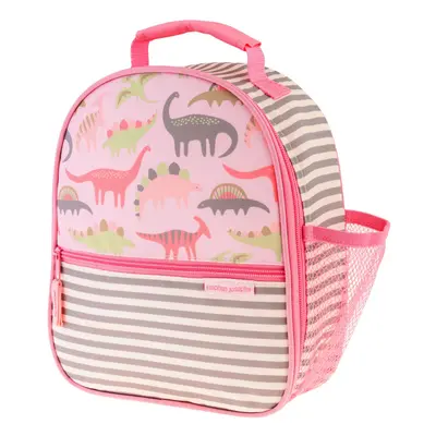 Stephen Joseph All Over Print Lunch Box Pink Dino