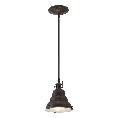 1 Bulb Ceiling Pendant Light Fitting Palladian Bronze LED E27 60W Bulb