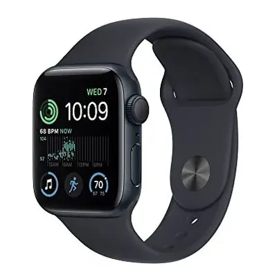 Apple Watch SE (2nd generation) (GPS, 40mm) Smart watch - Midnight Aluminium Case with Midnight 