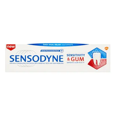 Sensodyne Sensitivity & Gum Fluoride Toothpaste 75ml