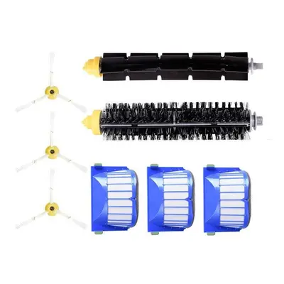 8PCS Robot Vacuum Cleaner Accessories Parts Series Filter Side Brush Glue Brush For iRobot Roomb