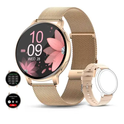 Chronus Smartwatch Call Function 1.39 Inches Over Sports Modes Heart Rate Monitor SpO2, Sleep Mo