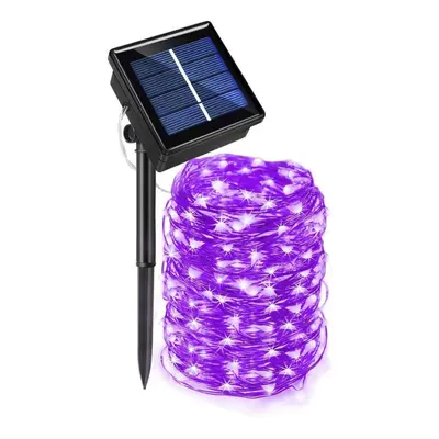 (purple, 30M 2pack) Led Solar Light Outdoor Lamp String Lights For Holiday Christmas Party Water