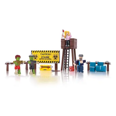 Roblox Zombie Attack Large Playset