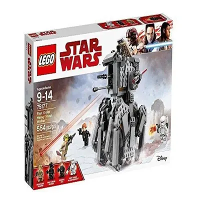 LEGO Star Wars Episode VIII First Order Heavy Scout Walker Build