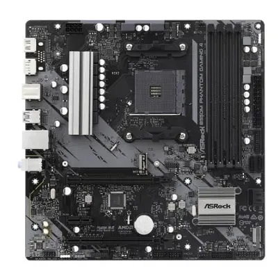 Asrock B550M PHANTOM GAMING Amd B550 Am4 Micro Atx Ddr4 Hdmi Dp Xfire P B550M PHANTOM GAMING