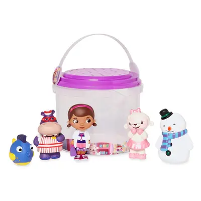 Disney Store Official Bath Set Doc McStuffins Kids Bath Accessories with Beloved Disney Characte