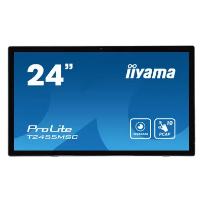 iiyama Signage-Display LED-Monitor ProLite T2455MSC-B1 - 60.5 cm (24") - x Full HD