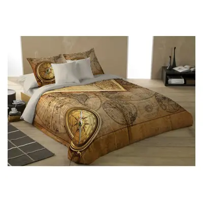 OLD WORLD NAVIGATION King Size Bed Duvet Cover & Pillowcase Set