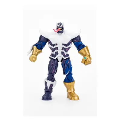 (1925-04 mieba) 18CM Avengers VenomCaptain America Wolverine Hulk Iron Man Groot Thanos Collecti