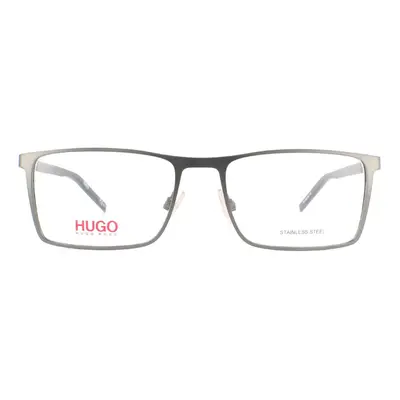 Hugo by Hugo Boss Glasses Frames HG R80 Semi Matte Dark Ruthenium Men