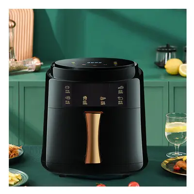 (Black) 8L Air Fryer Oil Free Healthy Frying Cooker 1400W