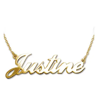 Classic Name Necklace in 10ct Gold