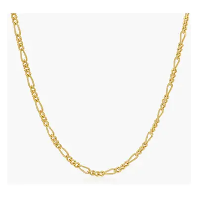 Figaro Chain in 18ct Gold Vermeil