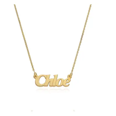 Angel Style Name Necklace in 18ct Gold Plating