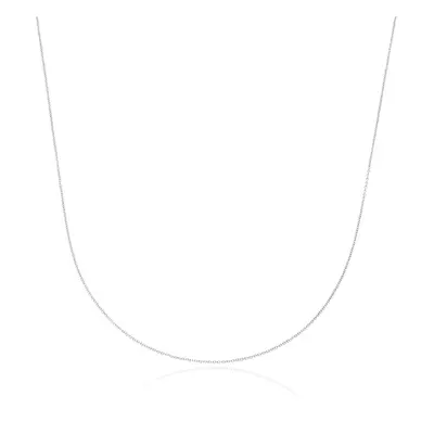 Cable Chain Necklace in Sterling Silver