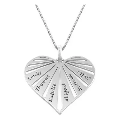 Family Necklace in Sterling Silver - Mini design