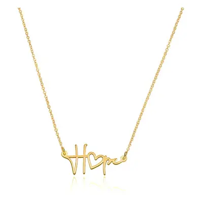 Hope Necklace in 18ct Gold Plating