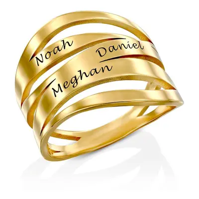 Margeaux Custom Ring in 18ct Gold Vermeil