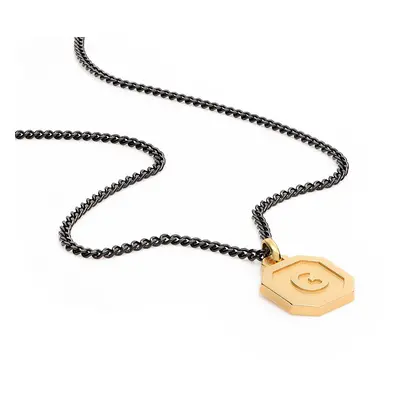 Heritage Initial Necklace for Men in 18ct Gold Plating