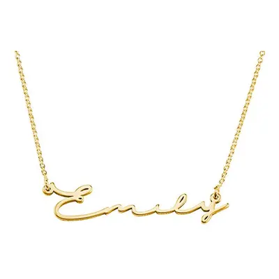 Signature Style Name Necklace - Gold Plated