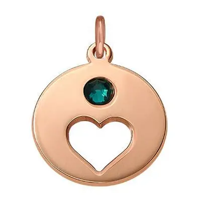 Birthstone Charm – Rose Gold plated