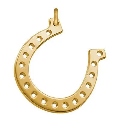 Horseshoe Charm - Gold Plated