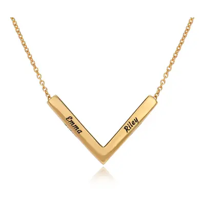 The Victory Necklace in 18ct Gold Plating