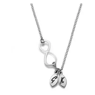 Initials Infinity Necklace