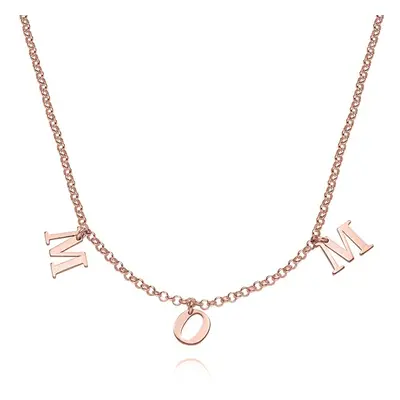 MOM Necklace in 18ct Rose Gold Plating