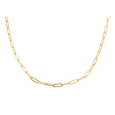 Stackable Paperclip Chain in 18ct Gold Plating