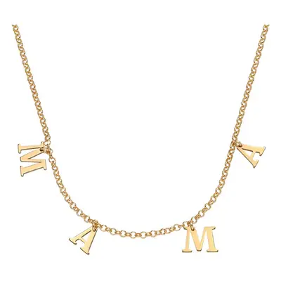 Mama Necklace in 18ct Gold Plating