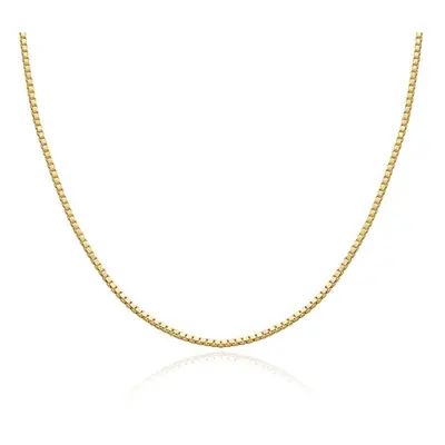 Box Chain in 18ct Gold Vermeil