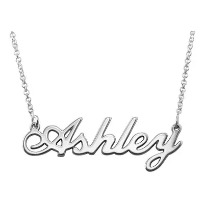 Classic Name Necklace in Sterling Silver