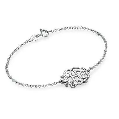 Sterling Silver Initials Bracelet / Anklet